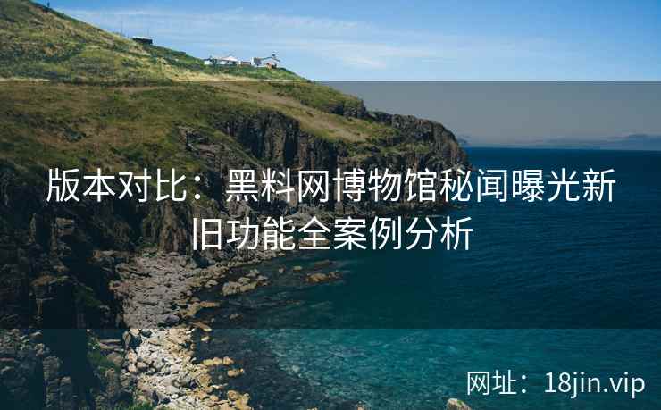 版本对比：黑料网博物馆秘闻曝光新旧功能全案例分析