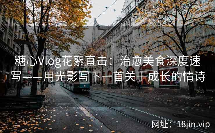 糖心Vlog花絮直击：治愈美食深度速写——用光影写下一首关于成长的情诗