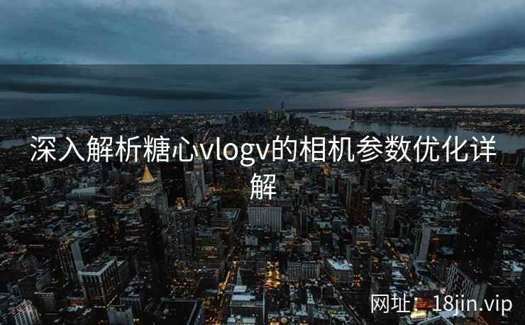 深入解析糖心vlogv的相机参数优化详解